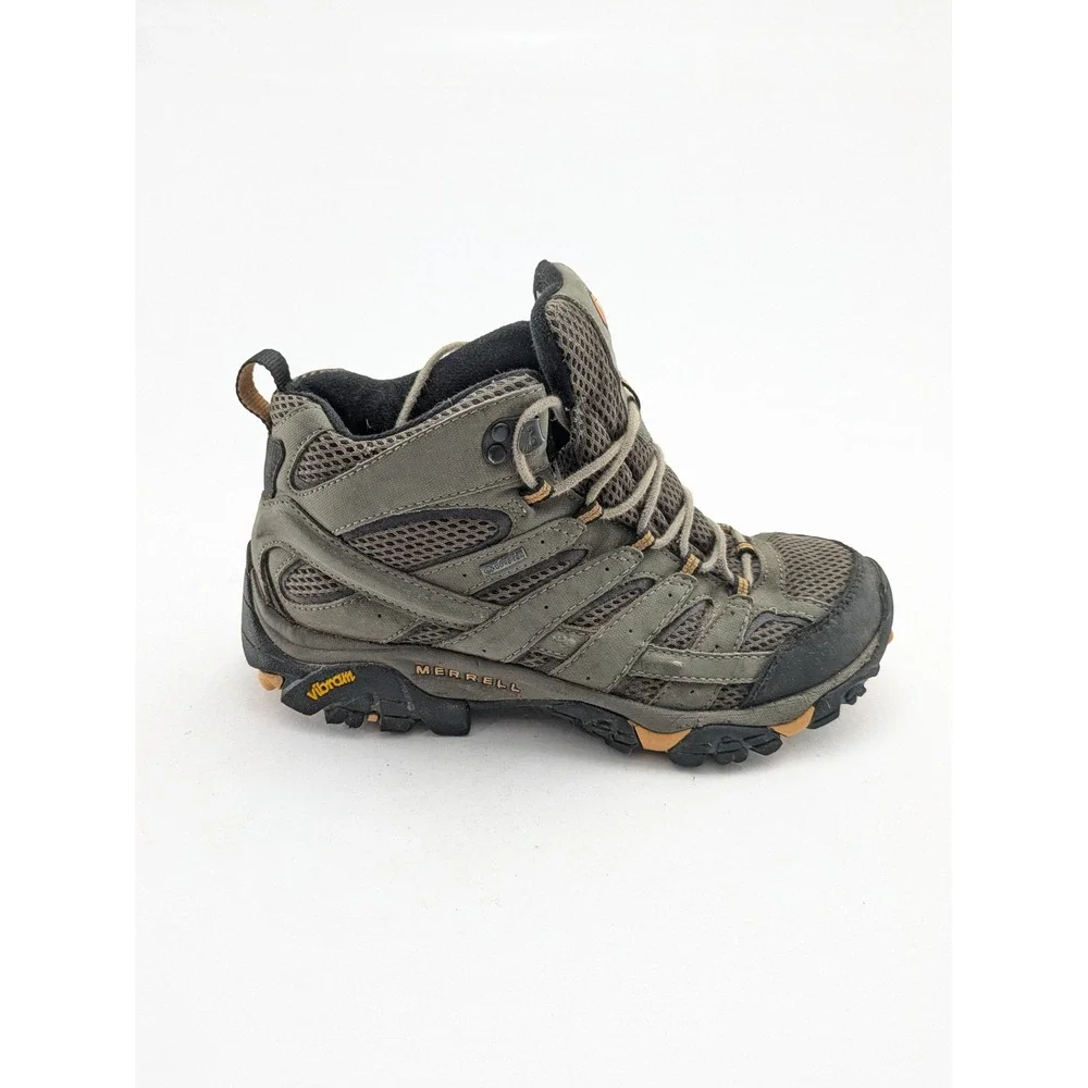 Men Merrell Moab 2 Mid GTX Waterproof Brown Goretex Hiking Boots J06057 Size 8.5